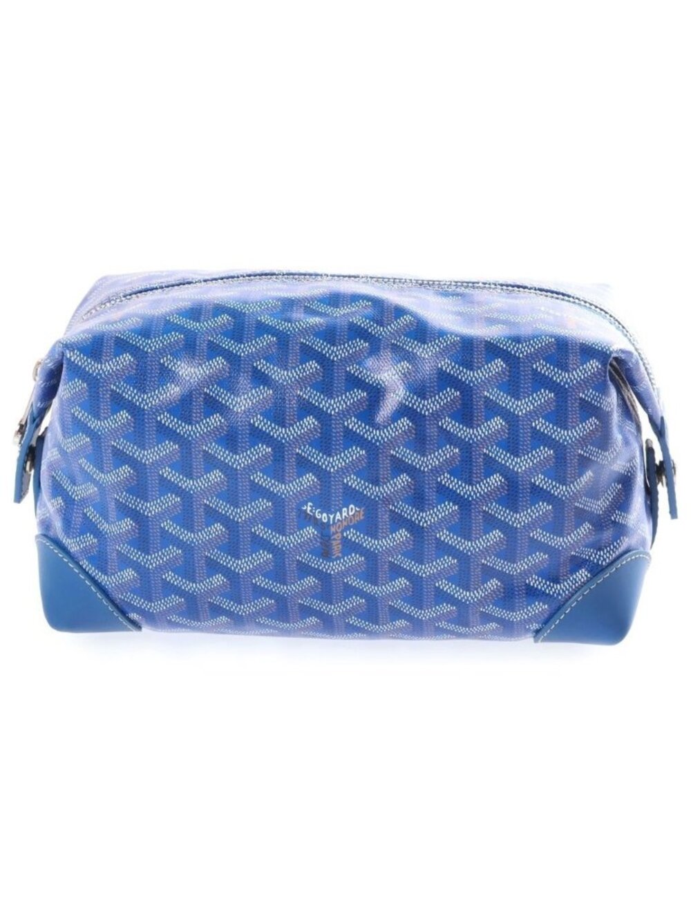 Goyard Toilet Boeing 25 Toiletry Clutch Blue